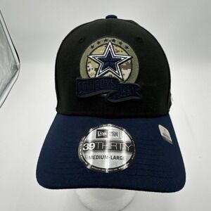 Dallas‎ Cowboys New Era 39THIRTY Salute To Service Flex Fit Hat M/L NFL Cap